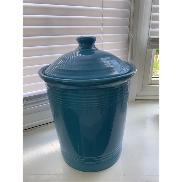Fiestaware Kitchen Fiestaware Large Canister Utensil Crock Lid